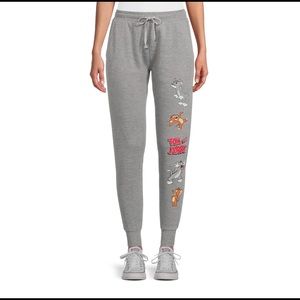 Tom & Jerry Junior’s Graphic Print Joggers Size: M